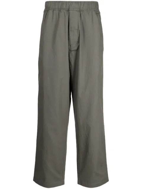 AAPE BY *A BATHING APE® logo-patch elasticated-waist trousers Grey APTA654XXK
