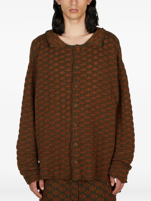 Isa Boulder patterned cardigan SS23M01