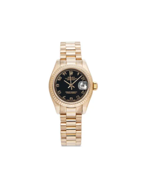 Rolex 2003 pre-owned Datejust 26mm Black 179175