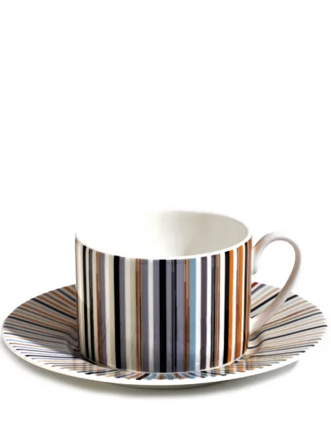 Missoni Home Stripes Jenkins 148 teacup (set of 2) White MHPSJA14S2