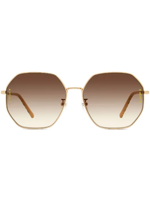 MCM 165SLB square-frame visetos-print sunglasses Gold MCM165SLB