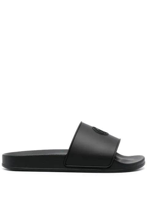 Giuliano Galiano Shark slip-on sandals Black SHARK
