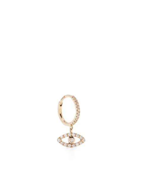 Persée 18kt yellow gold Evil Eye diamond earring Gold EA77357YG