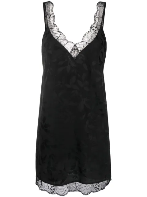 Zadig&Voltaire Renelle jacquard minidress Black WWDR01273