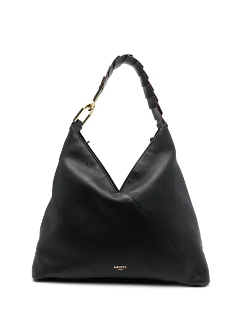Lancel Pagode leather shoulder bag Black A12510JZTU