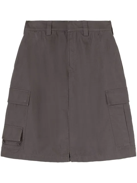AMBUSH front-slit cargo shorts Grey BMCB027F23FAB0010700