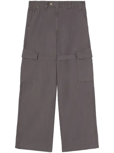 AMBUSH belted-leg cargo trousers Grey BMCF009F23FAB0010700