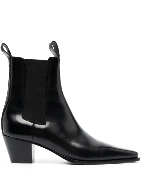 TOTEME 50mm The City cowboy boots Black 2338025825200