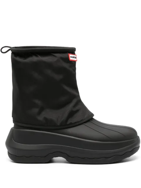 Kenzo x Hunter logo-patch boots Black FD65BT902F91