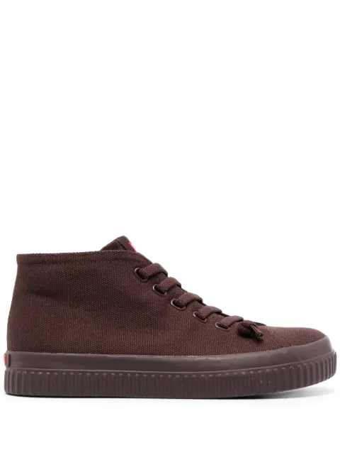 Camper Peu laced high-top sneakers Brown K400742002