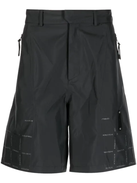 A-COLD-WALL* Grisdale Storm cargo shorts Black ACWMB178