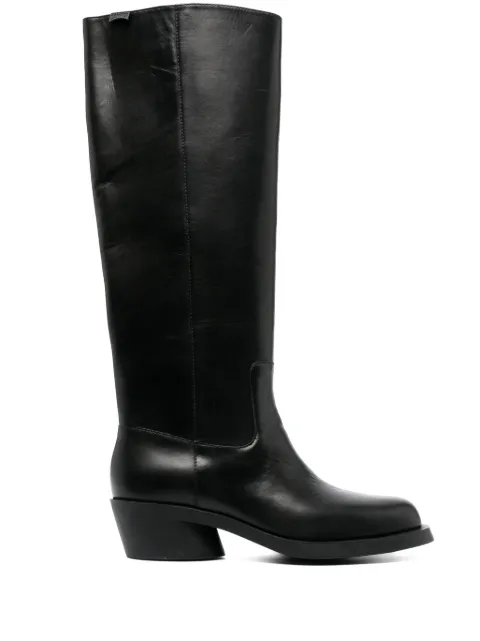 Camper Bonnie 50mm leather boots Black K400718001