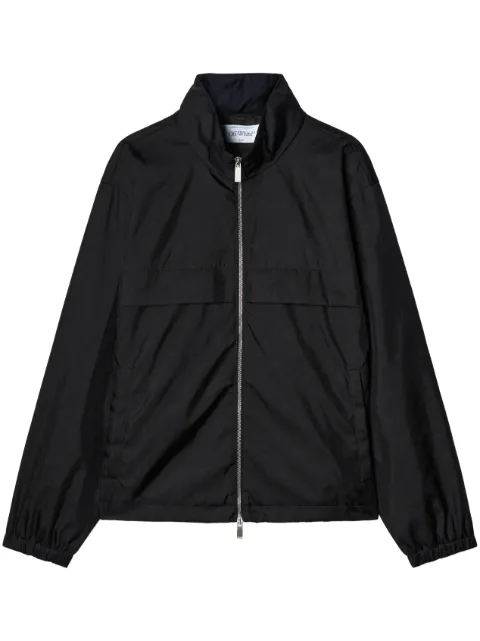 Off-White zip-fastening long-sleeve jacket Black OMEB042F23FAB0011000