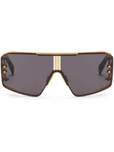 Balmain Eyewear Le Masque tinted sunglasses Black ABPS146