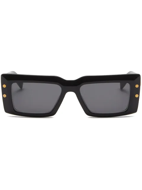 Balmain Eyewear Imperial square-frame sunglasses Black ABPS145