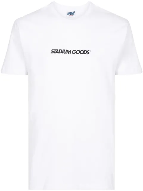 STADIUM GOODS® Horizontal Logo "White" T-shirt White SGS0518