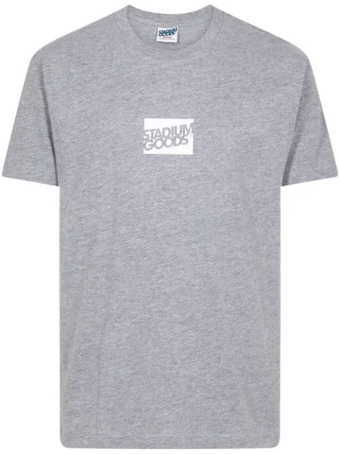 STADIUM GOODS® Boxed Tilt logo "Heather Grey" T-shirt Grey SGS0515