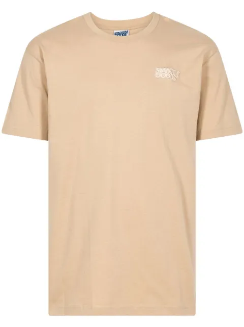 STADIUM GOODS® stacked logo "Tonal Sand" T-shirt Neutrals SGS0524