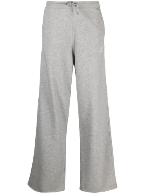 GANNI organic-cotton track pants Grey T3564