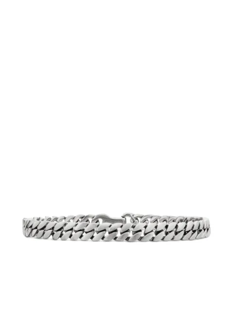 David Yurman sterling silver Curb Chain bracelet (6mm) Silver B35004MSS