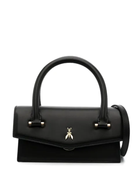 Patrizia Pepe Fly Bamby leather bag Black 8B0111L061
