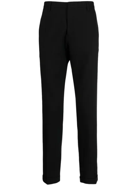 Paul Smith mid-rise straight-leg trousers Black M1R150MJ01746