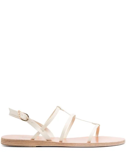 Ancient Greek Sandals Fay flat leather sandals Neutrals FAY