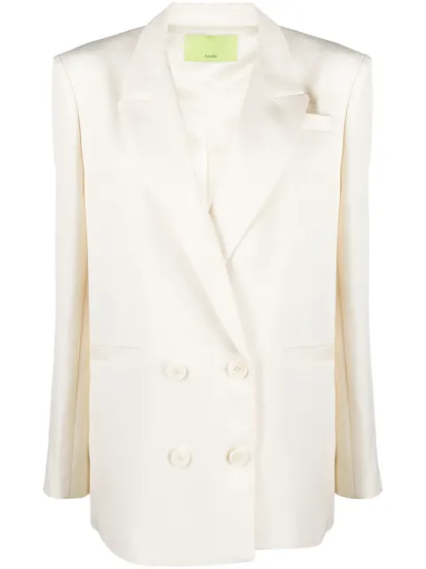 GAUGE81 Vidal double-breasted blazer Neutrals 124211