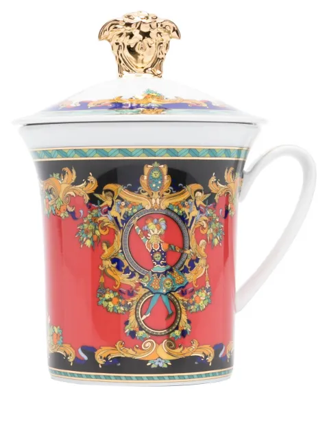 Versace x Rosethal Le Roi Soleil mug Red 19315406636