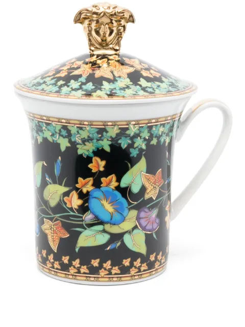 Versace x Rosenthal Gold Ivy porcelain mug Gold 19315409611
