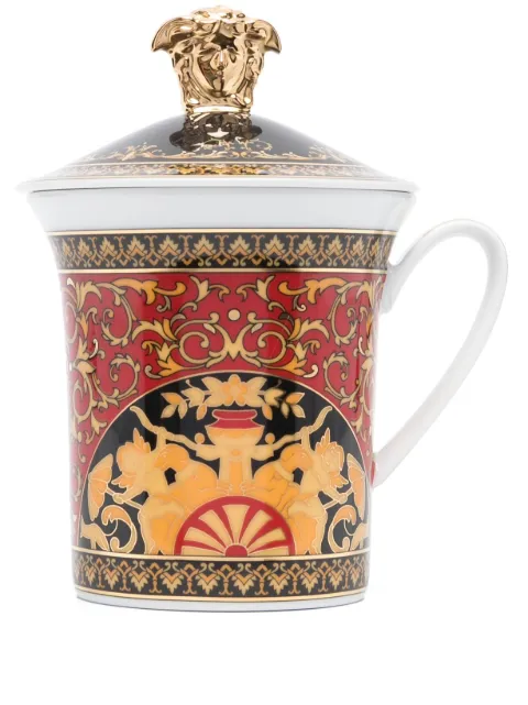 Versace x Rosenthal Medusa porcelain mug Red 19315409605