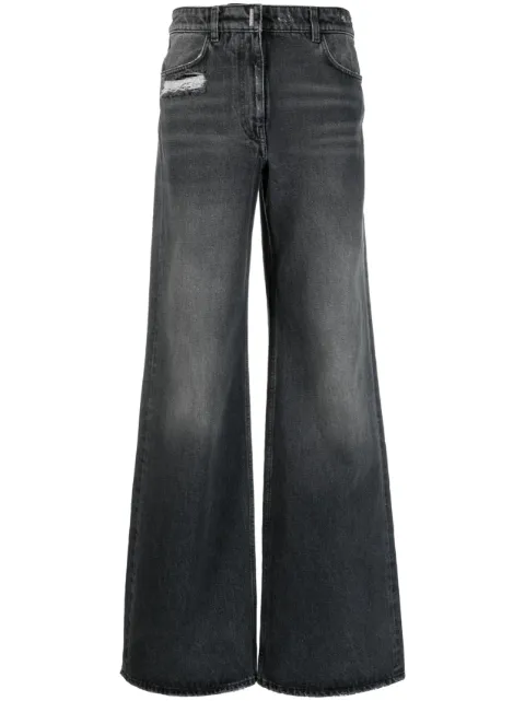 Givenchy mid-rise flared jeans Black BW50WH5Y5N