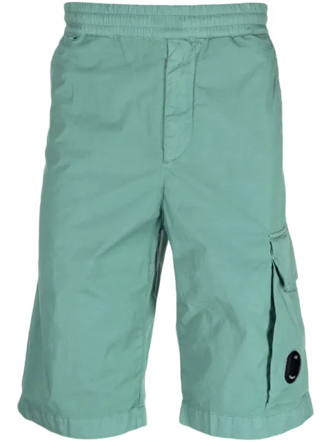 C.P. Company Lens-detail track shorts Green 14CMBE359A006026O