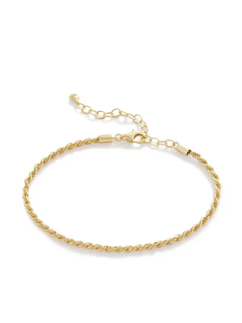 Monica Vinader rope-chain bracelet Gold GPBLROPENON