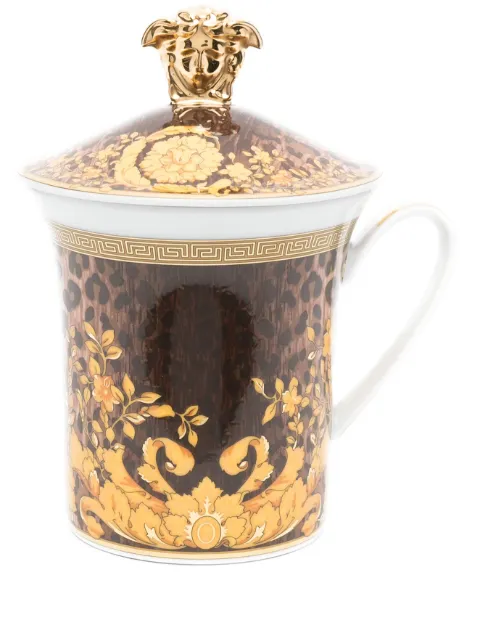 Versace Wild Floralia porcelain mug Yellow 19315409980