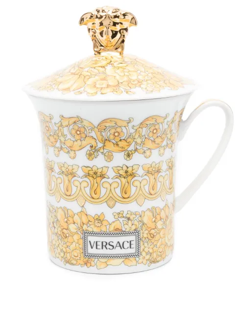 Versace Medusa Rhapsody porcelain mug White 19315403670