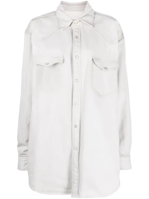 Maison Margiela Selvedge denim shirt Grey S51DT0007S30857