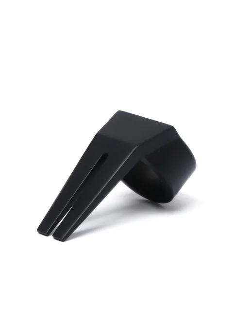 Rick Owens Open Trunk matte-finish ring Black RJ0000022MMTBK