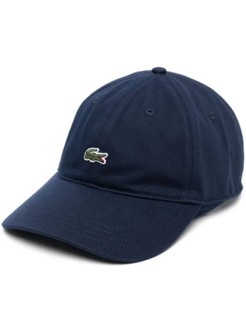 Lacoste logo-patch curved-peak cap Blue RK0491