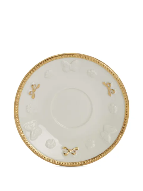 VILLARI butterfly-embellishment coffe cup White 0004907402