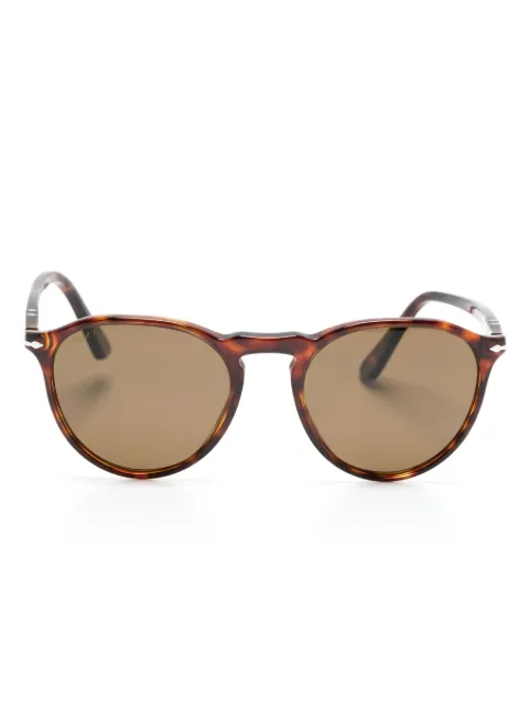 Persol tortoiseshell-effect round-frame sunglasses Brown PO3286S2457
