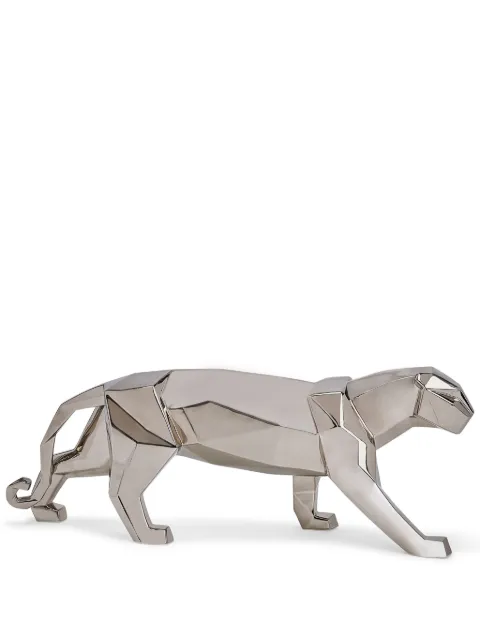 Lladró Panther sculpture Silver 1009591