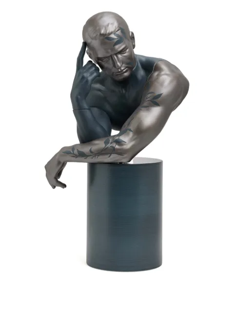 Lladró Reflections Of Nature Him sculpture (51cm x 29cm) Black 1009584