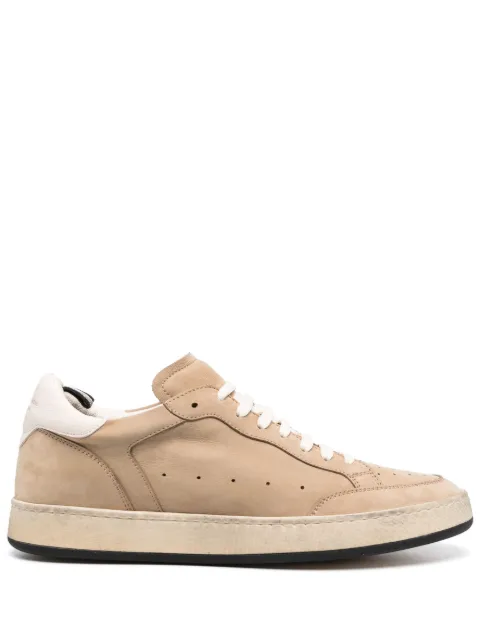 Officine Creative lace-up leather sneakers Neutrals OCUMAGI002SOFN1R574