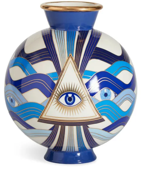 Jonathan Adler Druggist Eye vase (23,4cm) Blue 27760