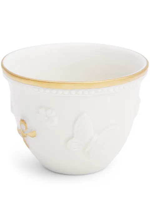 VILLARI Butterfly Arabic porcelain coffee cup White 0004794402