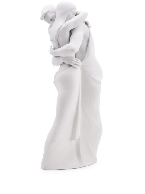 Lladró Just You And Me matte porcelain sculpture (49cm x 19cm) White 1009558