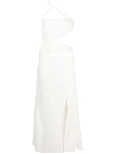 Cult Gaia Terese cut-out maxi dress Neutrals GW1394LN