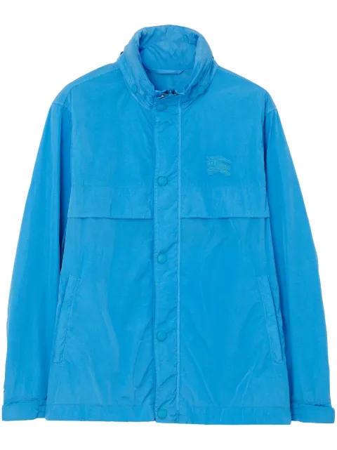 Burberry EKD concealed-hood windbreaker Blue 8065849