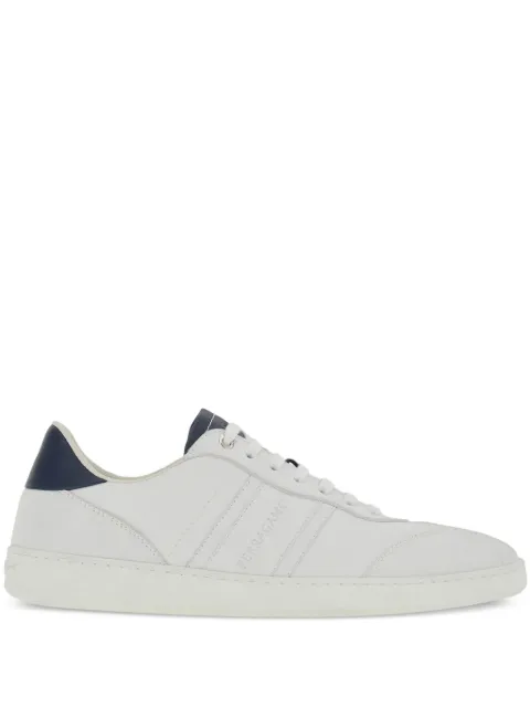 Ferragamo low top sneakers with signature White 763468